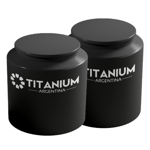 Tanque Tricapa 750 Lts 100x115cm Titanium Obra