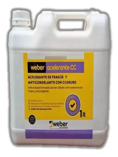 [96005825] Acelerantes De Fragüe X 200Lt - WEBER
