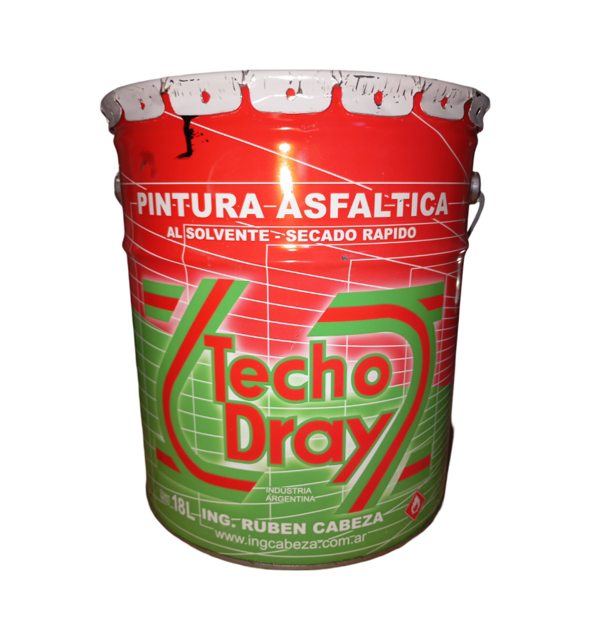 [CAB-1177] PINTURA ASFALTICA TECHO DRAY 18 LT