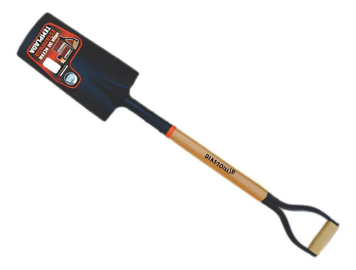 Pala Pocera con Cabo Corto Empuñador Metal con Madera