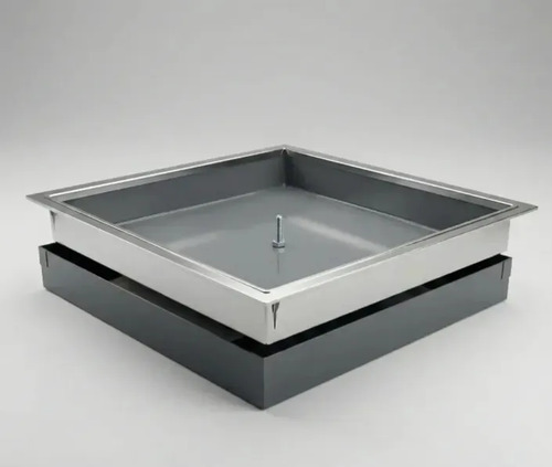 [TH30] Tapas de Camara 30x30cm en Acero Inox. Dhinox