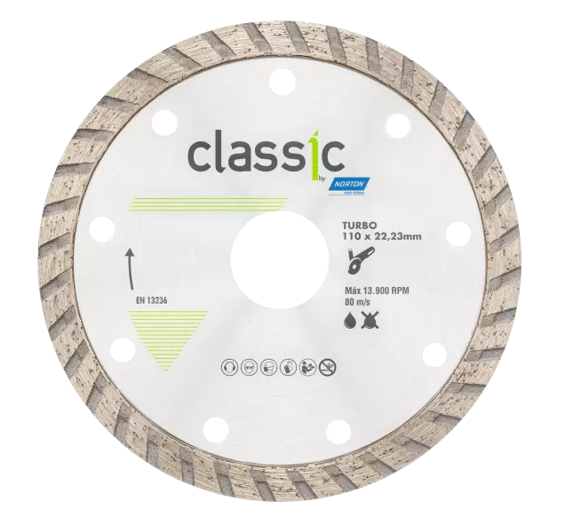 [DDTCL110] Disco Diamantado Turbo Classic 110 x 22,33mm