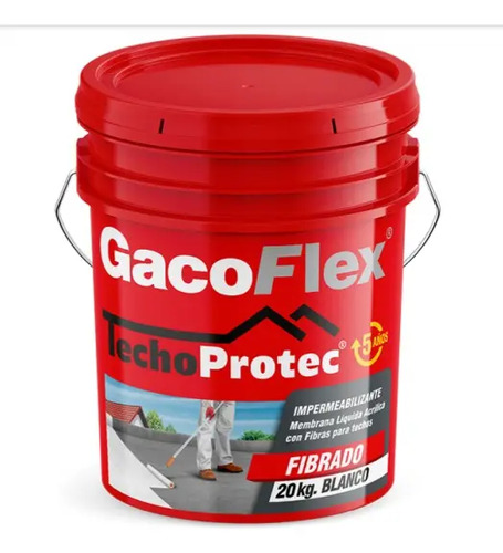 Gacoflex Fibrado Blanco x 20Kg