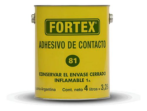CEMENTO CONTACTO 4 lts - FORTEX
