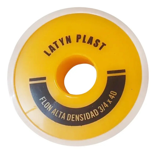[SA0233] CINTA TEFLON ALTA DENSIDAD 3/4'' x 40 m - LATYN PLAST