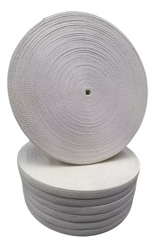 [CO0197] CINTA PERSIANA PESADA BLANCA LISA - ALTERNATIVO