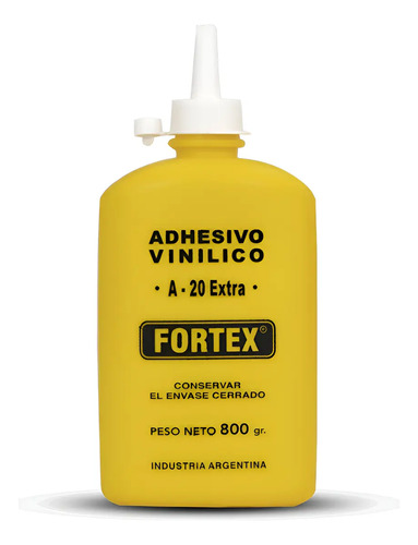 COLA SINTETICA A-20  800 gr CON PICO - FORTEX