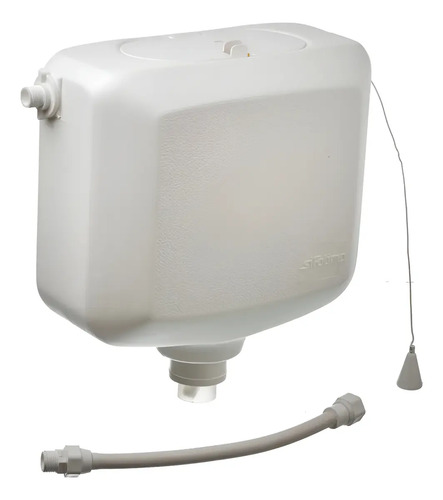 [SA0710] DEPOSITO BAÑO PLASTICO BLANCO COLGAR A CADENA 11 lts - SIFOLIMP