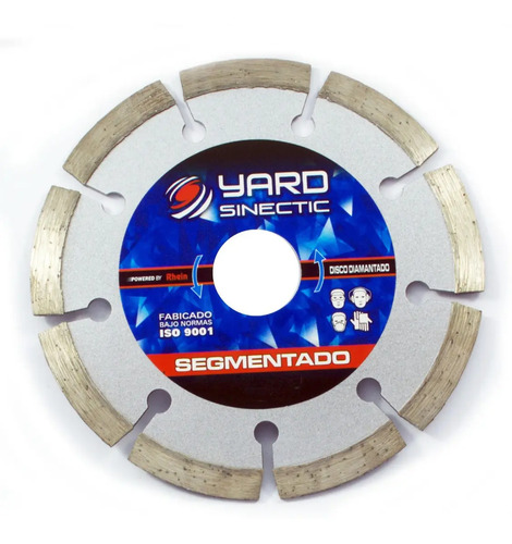 DISCO DIAMANTADO SEGMENTADO  4.5'' 115 - YARD