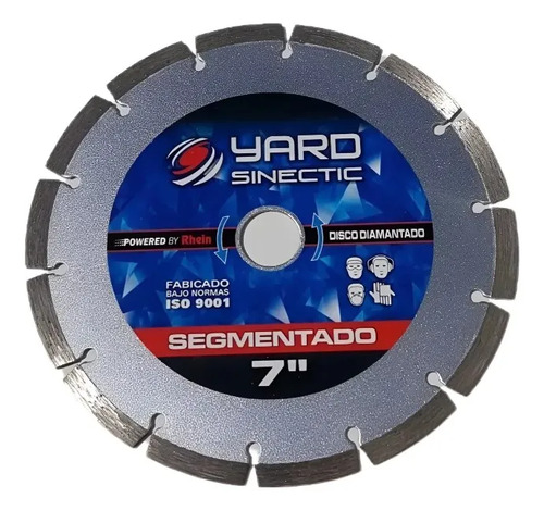 DISCO DIAMANTADO SEGMENTADO  7'' 180 - YARD