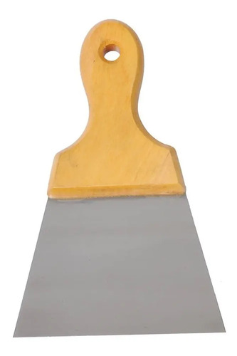 ESPATULA ENDUIR MANGO MADERA 100 mm - SANTA JUANA
