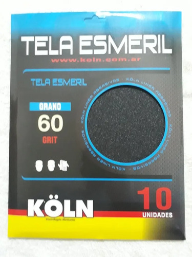 LIJA DE TELA ESMERIL GRANO 220 - KOLN