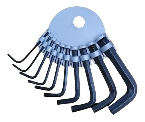 [FE0713] LLAVES HEXAGONALES ALLEN x 10 unid PULGADAS - MERREL´S