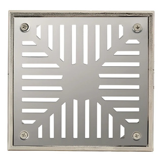 TAPA REJILLA ACERO INOXIDABLE MARCO FUNDICION 15 x 15 - CASAL