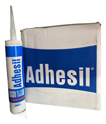SELLADOR ADHESIVO SILICONA NEUTRA 280 ml TRANSPARENTE - OTTIM