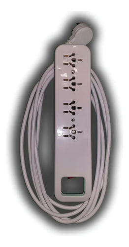 ZAPATILLA CON CABLE SIN TECLA x 10 m - INDELPLAS