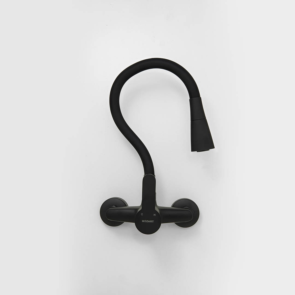 MEZCLAD MONOC SEUL NEGRA PARED MESADA PICO FLEX DUCHADOR*