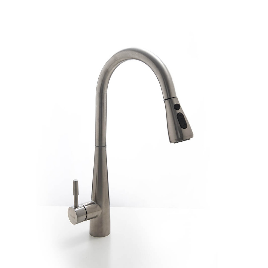[7177] MONOC RIO ACERO COCINA ROCIADOR EXTRAIBLE*