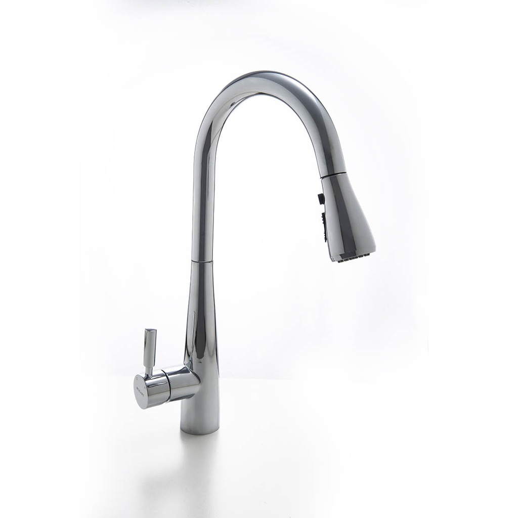 [7179] MONOC RIO CROMO COCINA ROCIADOR EXTRAIBLE*