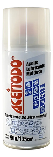 AEROSOL LUBRICANTE MULTIUSO ACEITODO X 135 cm3