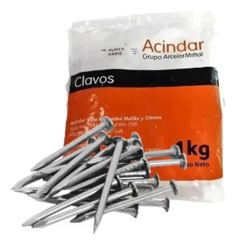 CLAVOS PUNTA PARIS 21/2" (63.5 mm) x kg
