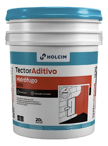 [HTH5] Hidrofugo Tector Holcim x 4 lts