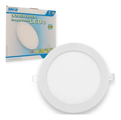 PLAFON LED REDONDO EMBUTIR 18W LD