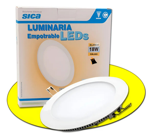[LPRE18W-C] PLAFON LED REDONDO EMBUTIR 18W LC