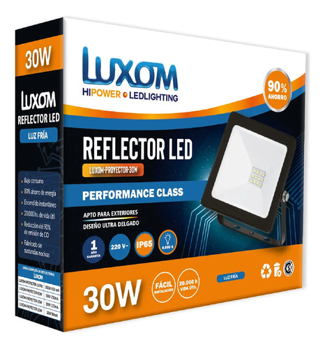 REFLECTOR 30W LED FRIO