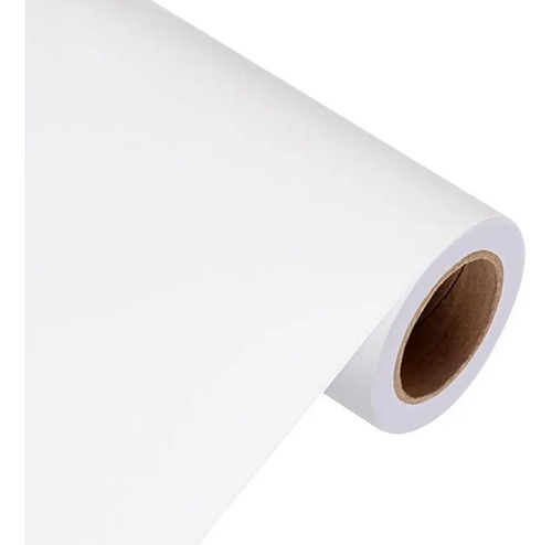 Rollo de Vinilo 1,26 x 50 mts Opaco Blanco