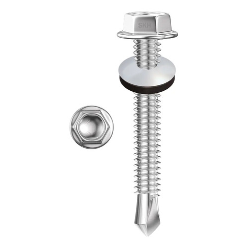 Tornillo autoperforante punta mecha cabeza fresada Ø6 - 1 1/4" x 100u