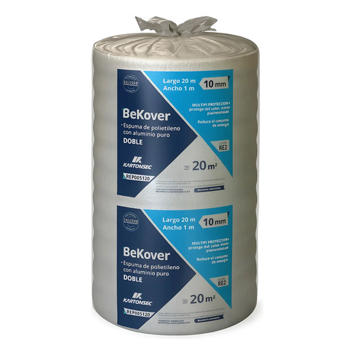 [REPD05120] Espuma Aluminio Puro Doble 5mm (20m) - BeKover