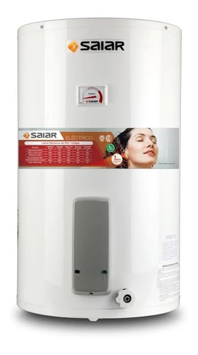 Termotanque Electrico Saiar Blanco 55 lts